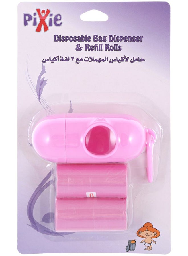 Pixie 2-Piece Disposable Bag Dispenser Refills  - Image 3