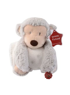 Blanket With Monkey Plush Toy