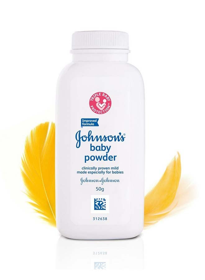 جونسون بودرة أطفال وزن 50 جراماً - Image 3