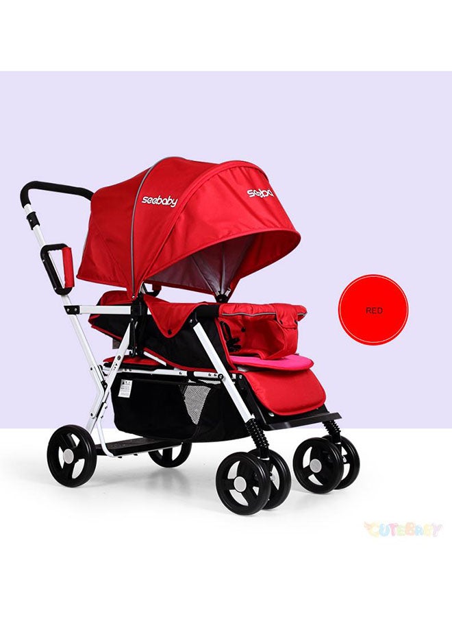 Optimum double cheap stroller