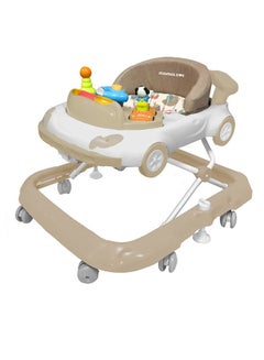Mamalove Baby Foldable Car Shaped Walker With Height Adjustment And Comfortabe Back Support  - Image 1