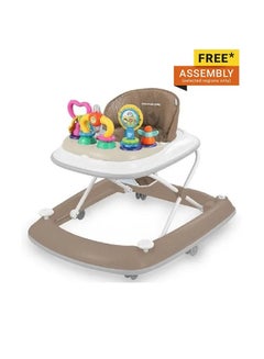 Mamalove Baby Foldable Car Shaped Walker With Height Adjustment And Comfortabe Back Support  - Image 2