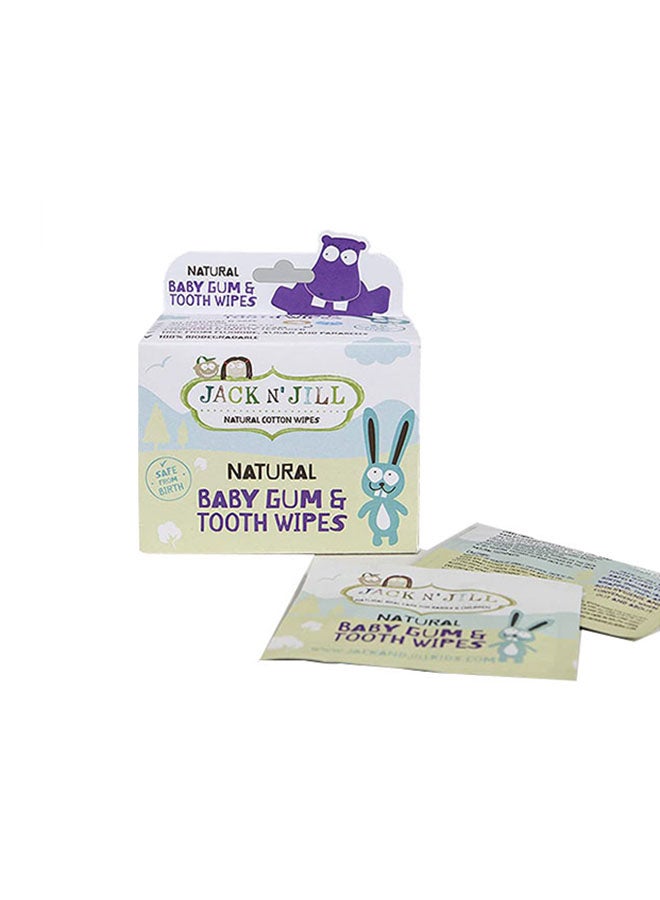 Jack N' Jill 25-Piece Gum And Tooth Wipes  - Image 1