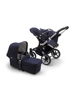 Bugaboo Donkey 3 Duo Extension Set Complete - Grey Melange  - Image 2