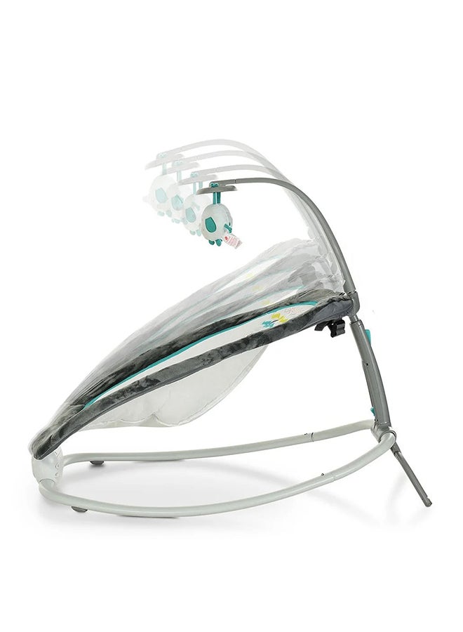 Mastela - Portable Baby Rocker with Hanging Soft Toys - Image 1