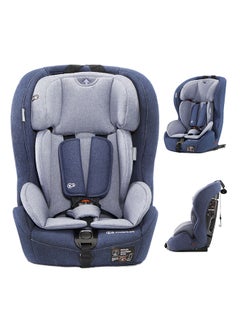 Kinderkraft Kinderkraft Car Seat Safety Fix, Booster Child Seat, With Isofix, Top Tether, Adjustable Headrest, For Toddlers , Infant, Group 1, 2, 3, 9 - 36 Kg, Up To 12 Years, Safety Certificate Ece R44, 04, Navy  - Image 2