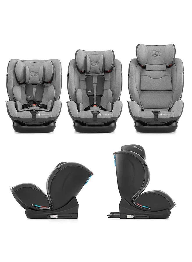 كيندركرافت Myway Car Seat With Isofix System - Grey