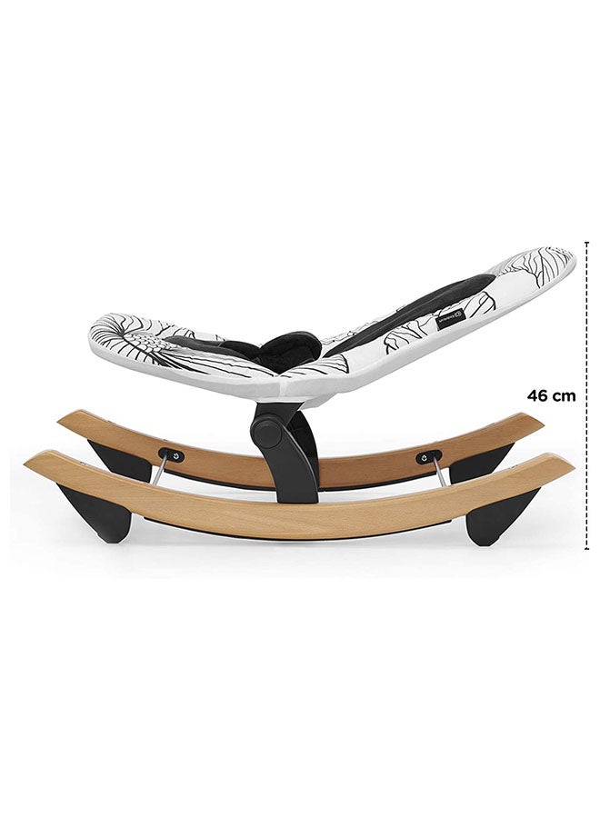 Kinderkraft - Finio Bouncer - Black And White