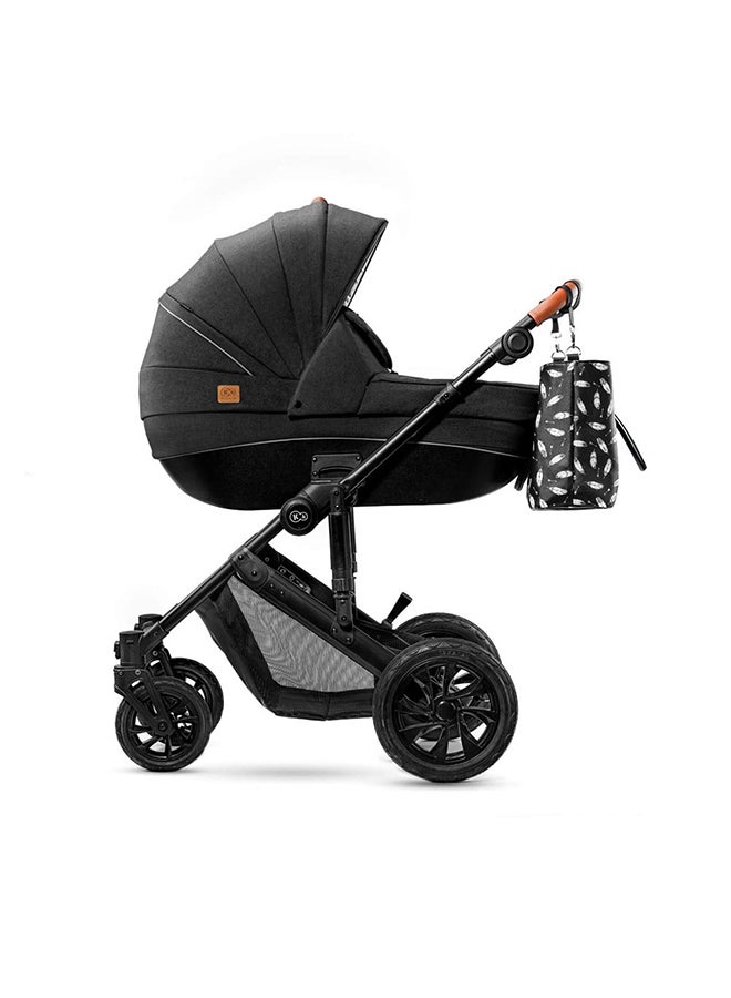 Kinderkraft - 3 In 1 Prime Travel System With Accessories - Navy - Image 1
