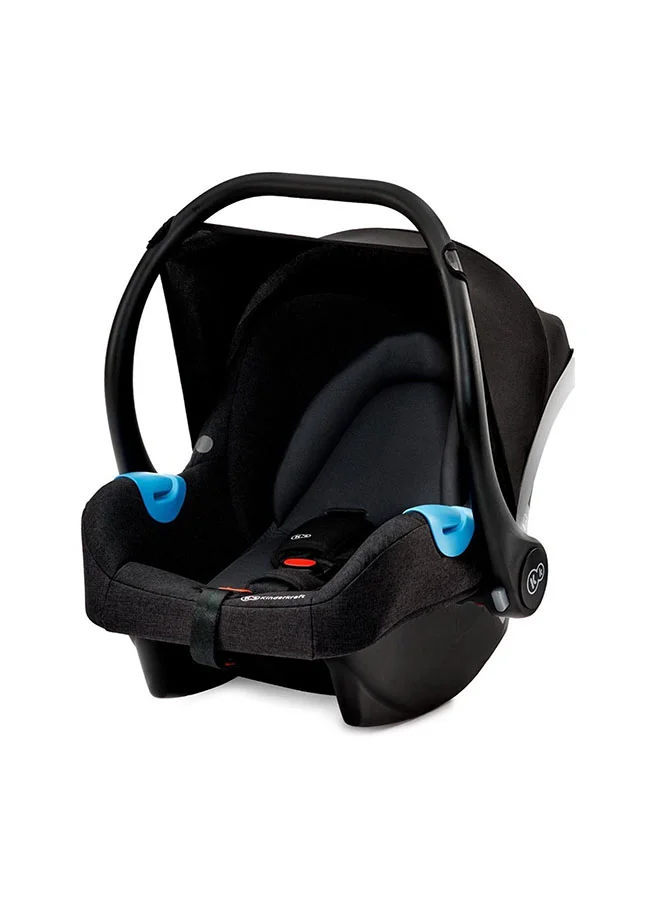 كيندركرافت 3 In 1 Prime Travel System With Accessories Navy, Compact Folding, Reclining Stroller Seat, 5-Point Safety Harnerss, 0+ months up to 22kg, Car Seat with 3-Point Safety Harness with Sunshield