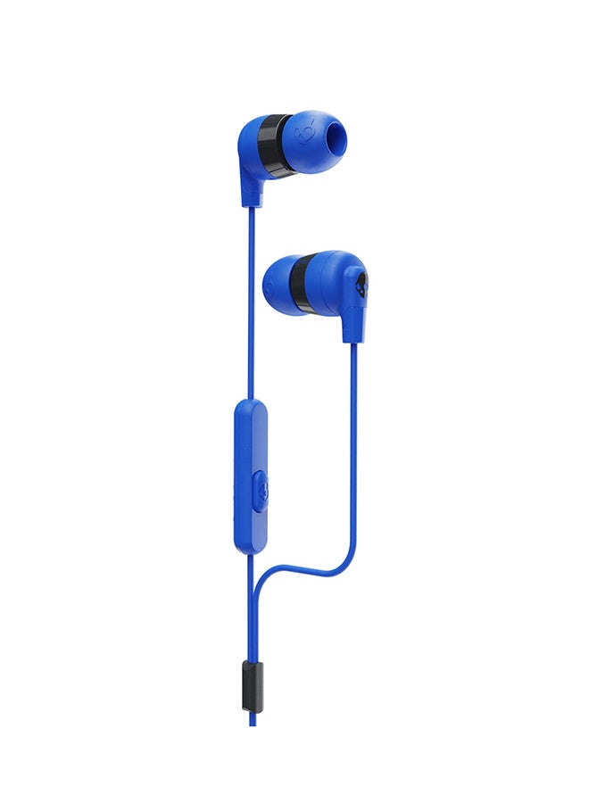Skullcandy Hesh ANC Over-Ear Wireless Headphones With Free Inkd+ In-Ear Wired Earphones And Microphone White/Cobalt Blue  - Image 4