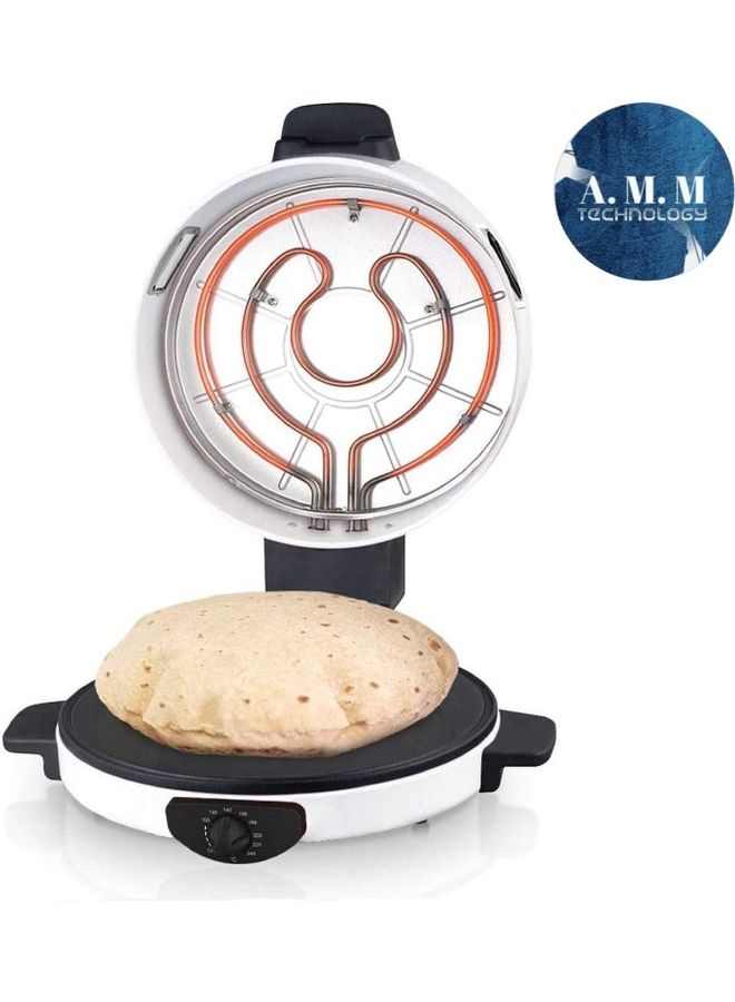 AMM Arabic Puffy Soft Tasty Bread And Pizza Maker 1800.0 W NT-173ABM White - Image 2
