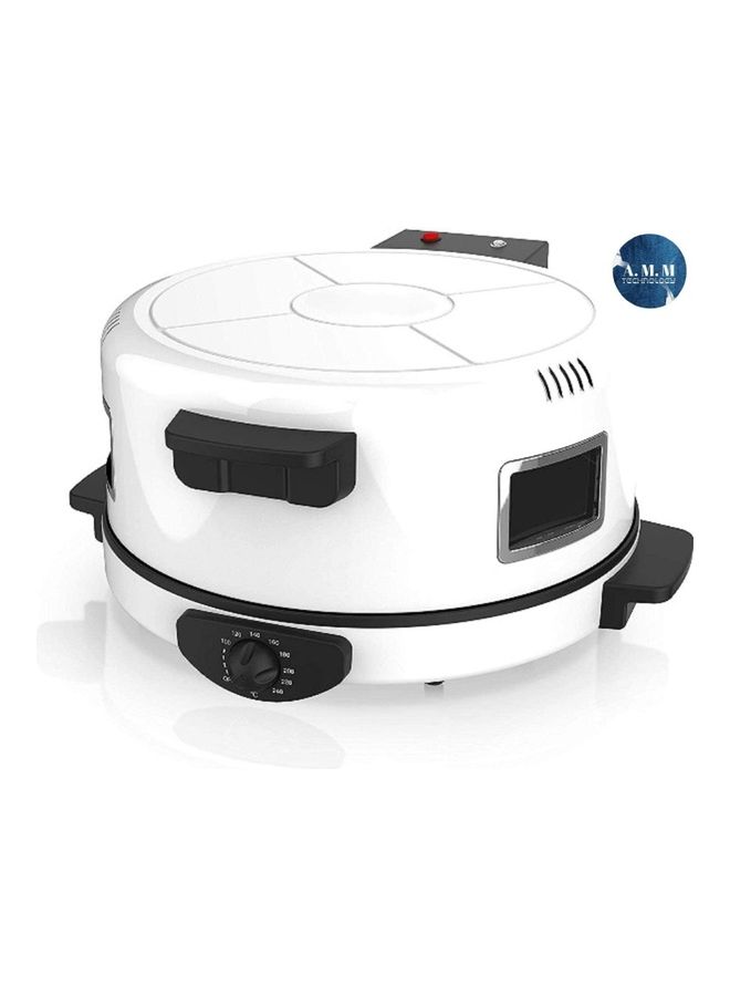 AMM Arabic Puffy Soft Tasty Bread And Pizza Maker 1800.0 W NT-173ABM White - Image 3