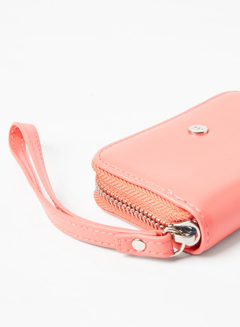 Reserved Faux Leather Wallet Pink - Image 3