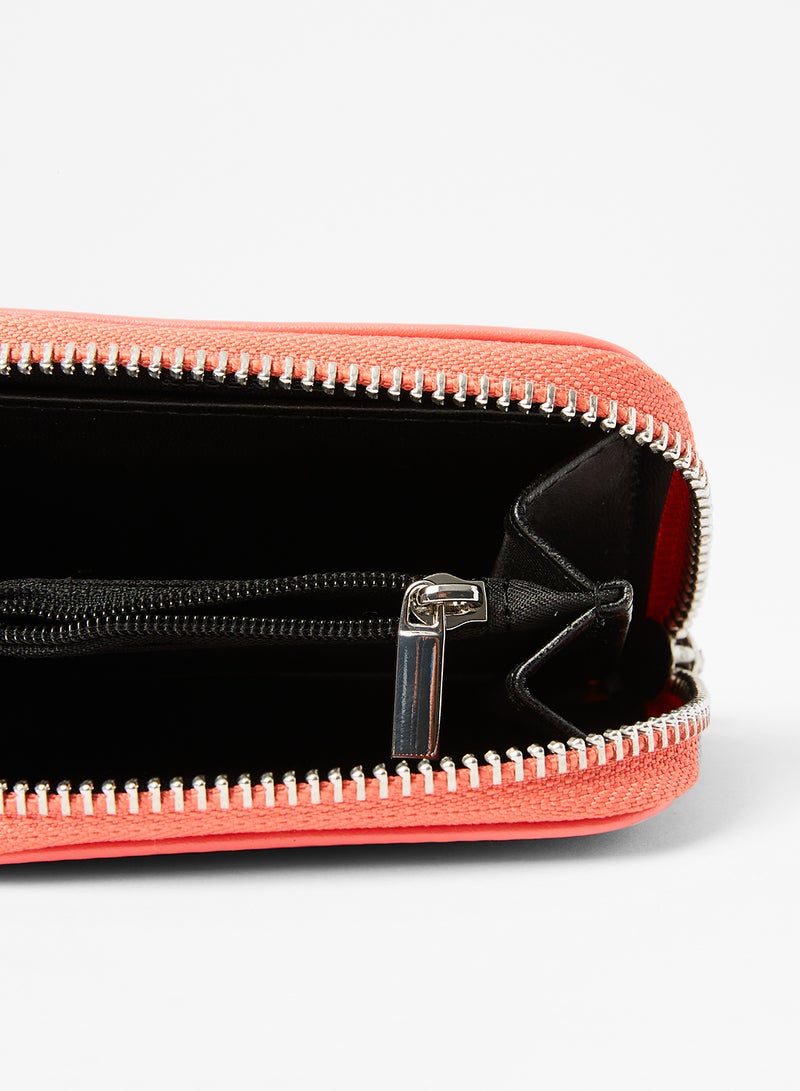 Reserved Faux Leather Wallet Pink - Image 4