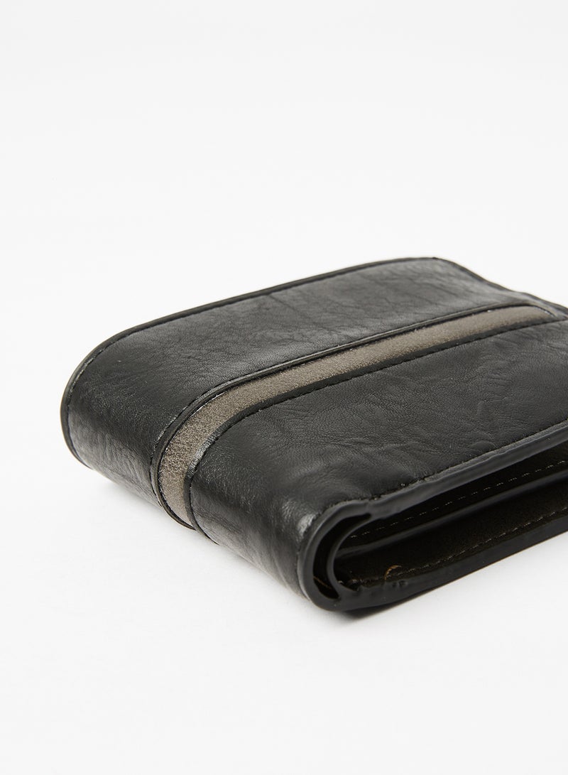 كول ات سبرنج محفظة جلوسين ثنائية الطي أسود - Image 3