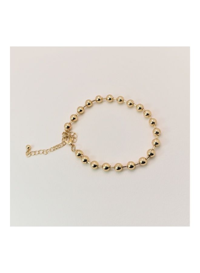 ذا بلينج ستوديو سوار معدني مزين بالخرز - لوكس - Image 1