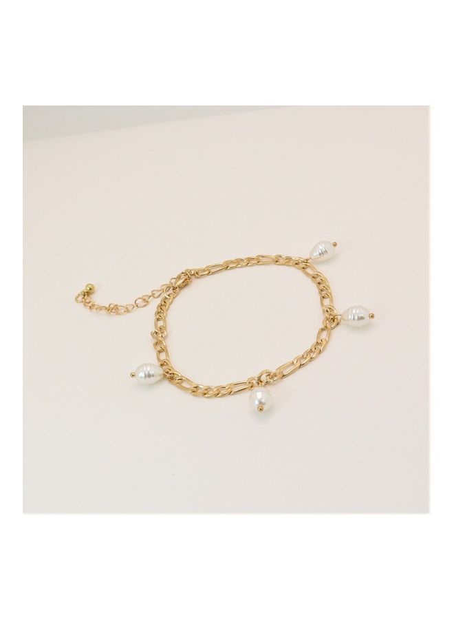 THE BLING STUDIO - Pristine - Imitation Pearl Pendent Bracelet - Image 1
