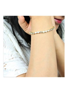 THE BLING STUDIO Lumia - Etoile Gold Plated Zircon Bracelet  - Image 4