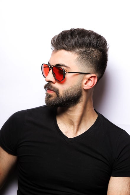 VEGAS - Men's Aviator Sunglasses Eyewear V2042 - Image 1