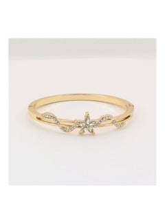 THE BLING STUDIO Luxe - Fleur Rhinestone Encrusted Bracelet  - Image 1