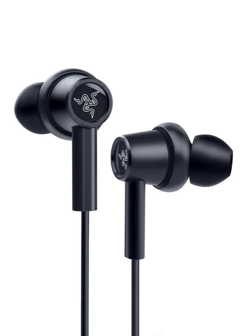 RAZER Hammerhead Duo Gaming In-Ear Headphones – Nintendo Switch Black - Image 1