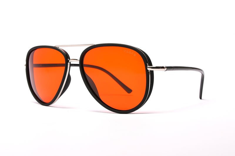 VEGAS - Men's Aviator Sunglasses Eyewear V2042 - Image 1