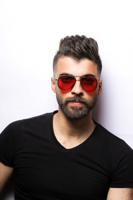 VEGAS - Men's Aviator Sunglasses Eyewear V2042 - Image 1