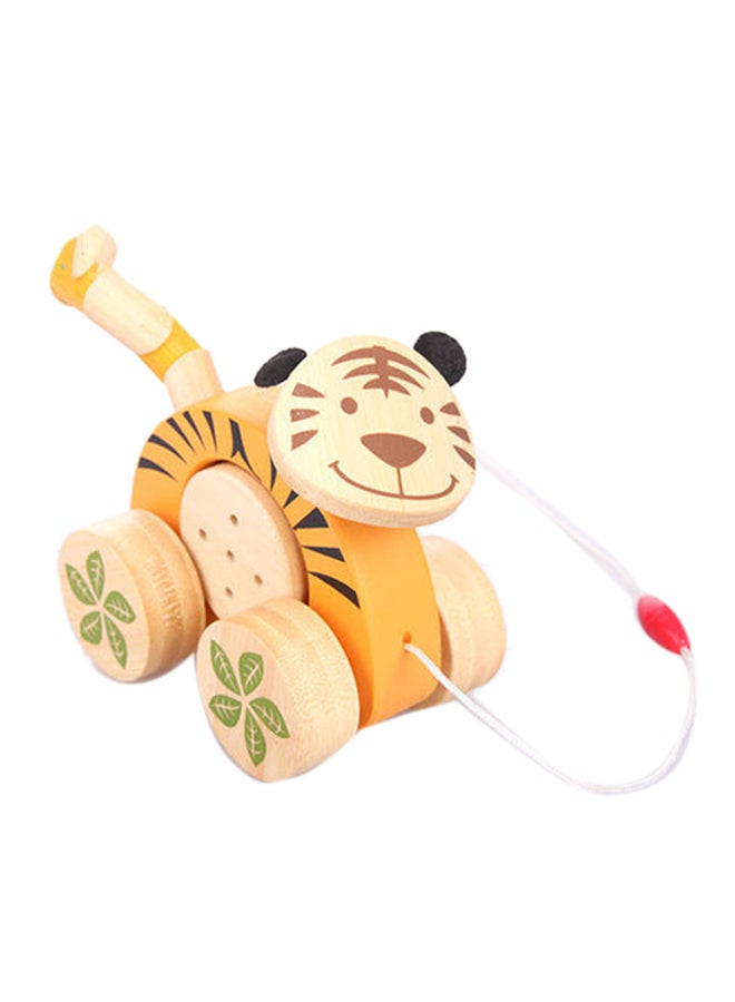 Bamboo Pully Tiger Car