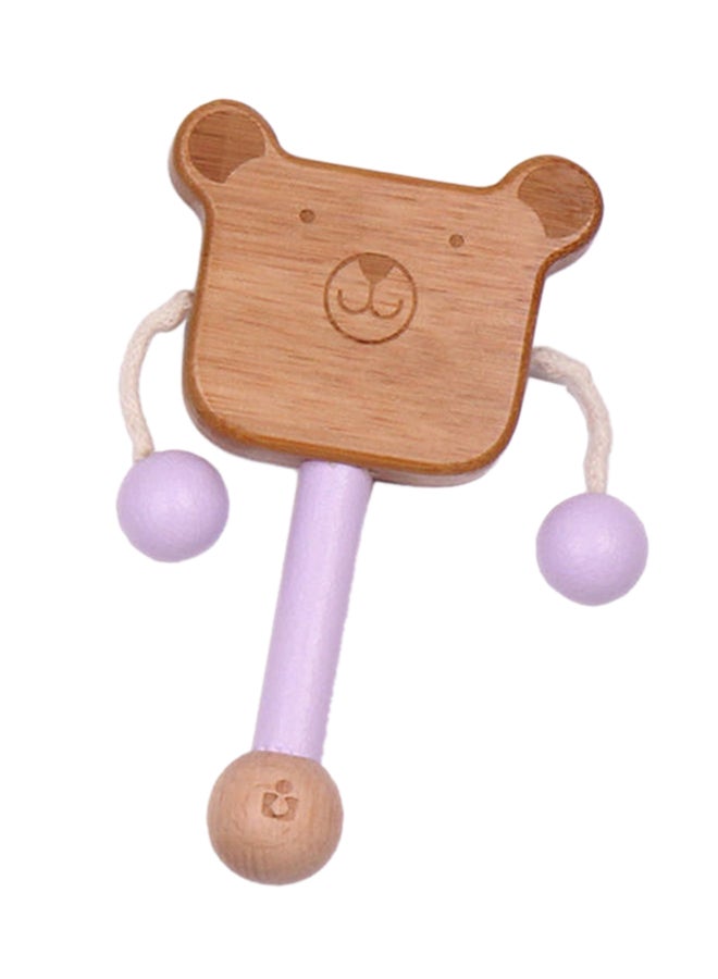 Bamboo Rattle Drum Toy