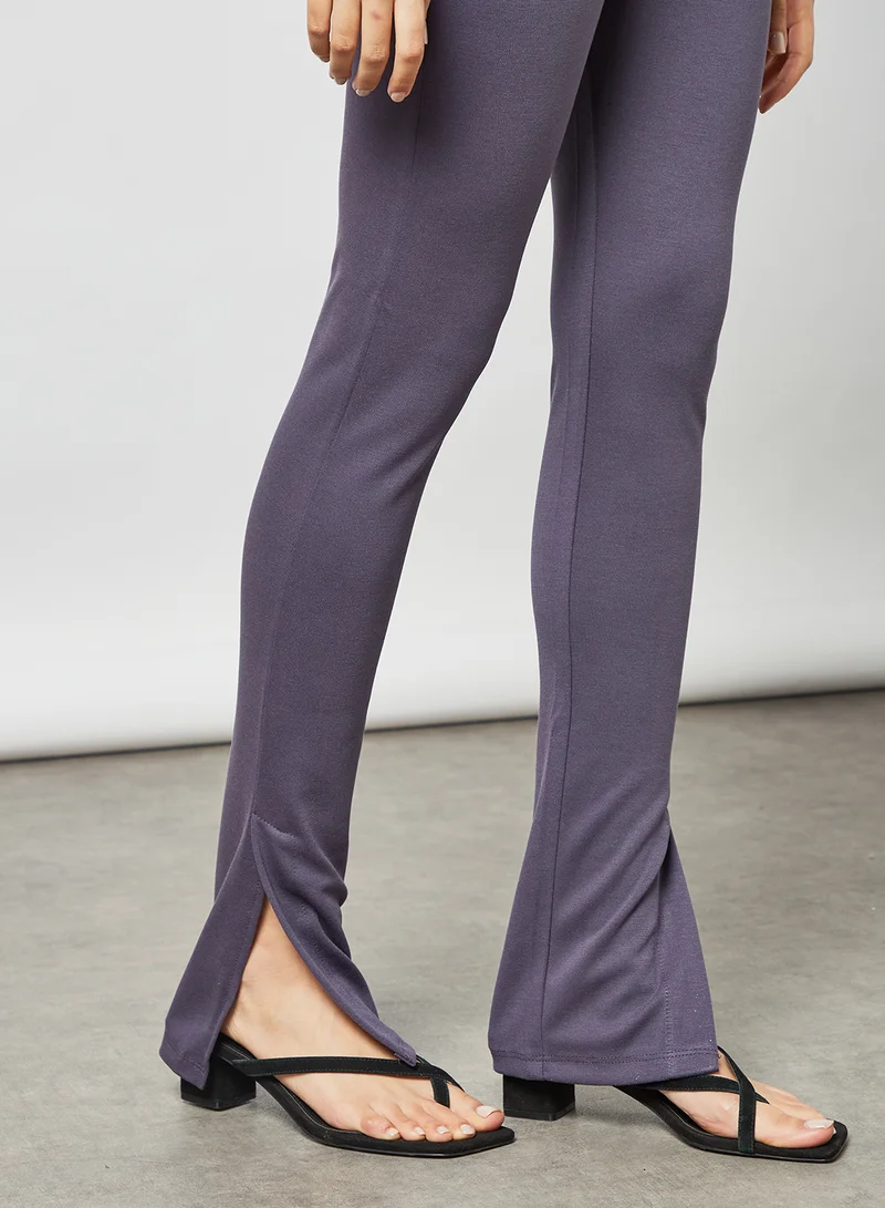 Mamalicious Elaine Maternity Leggings Grey