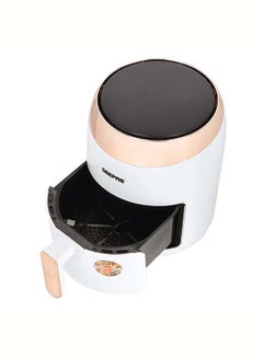 GEEPAS Digital Air Fryer 3.5 L With Hot Air Circulation Technology| Oil Free Low Fat Dry Fry Cooking Healthy Food | Non-Stick Basket, Overheat Protection | 2 Years Warranty 3.5 L 1400 kW GAF37522 White  - Image 4