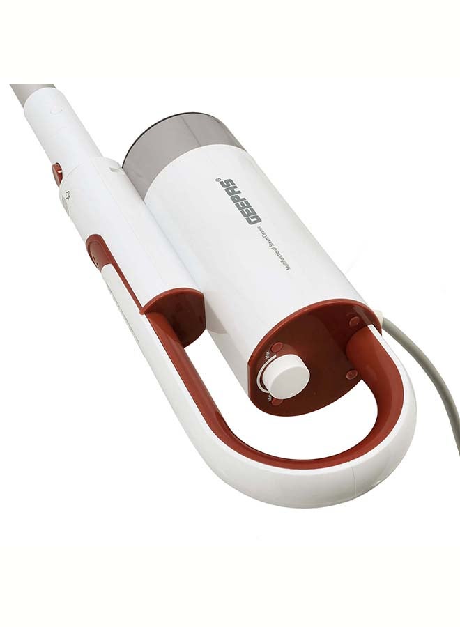 GEEPAS - 5 in 1 Electric Multi Functional Steam Mop With Jet Volume 20g/Minute, Removable Water Tank, 5- Meter Extra Long Power Cord, Highly Durable & Ergonomic Handheld Stick 1550.0 W GSM63045 White - Image 1