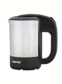 GEEPAS Stainless Steel Truck Kettle, Concealed Heating Element | Dry Boil & Overheating Protection |  Indicator Light | Auto-Turn Off 0.5 L 250 W GK38047 Silver  - Image 2