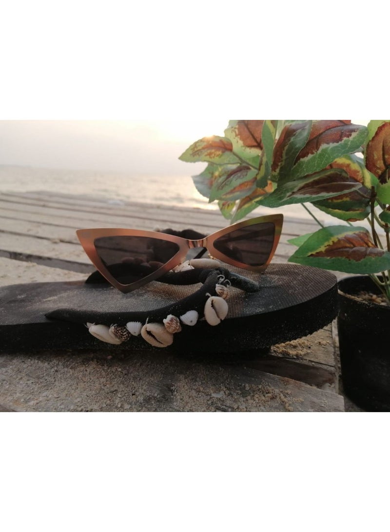 Elite Dose Women's Women's Triangular Sunglass - Image 2