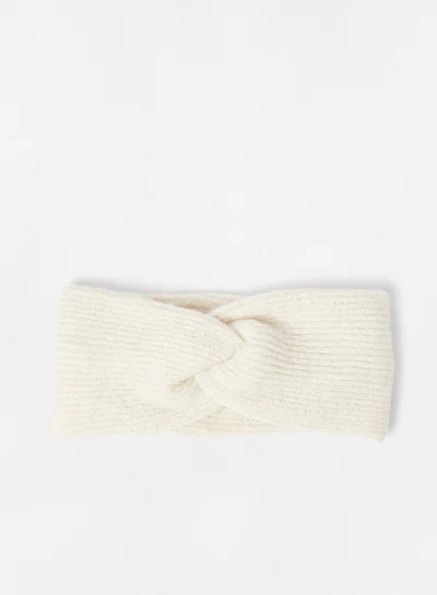 PIECES Knot Detailed Headband Birch