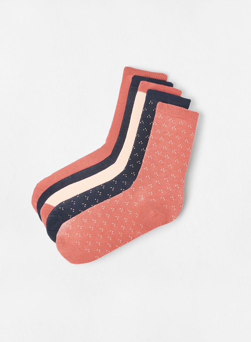 NAME IT - Kids Printed Socks (Pack of 5) Multicolor - Image 1