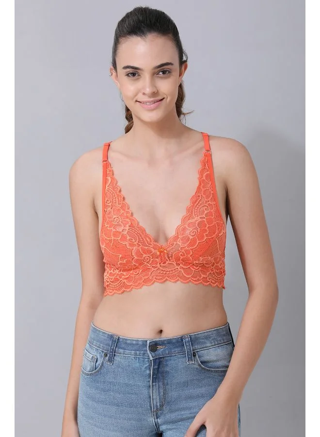 كلوفيا حمالة صدر غير مبطنة بظهر ريسرباك ونصف كوب وبدون سلك