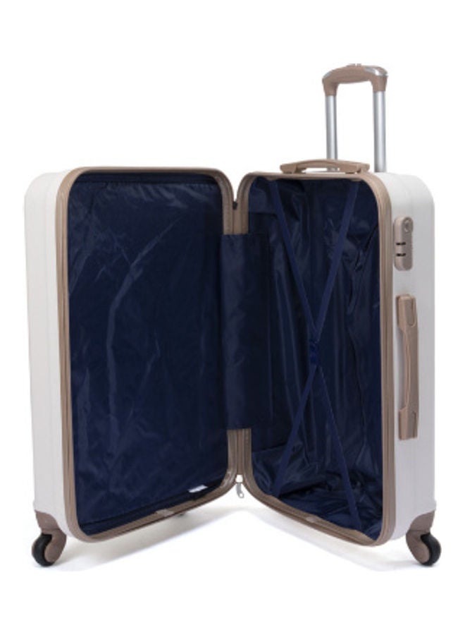 ليمرا مجموعة حقائب أمتعة بعجلات من 6 قطع بيج / الذهب - Image 2