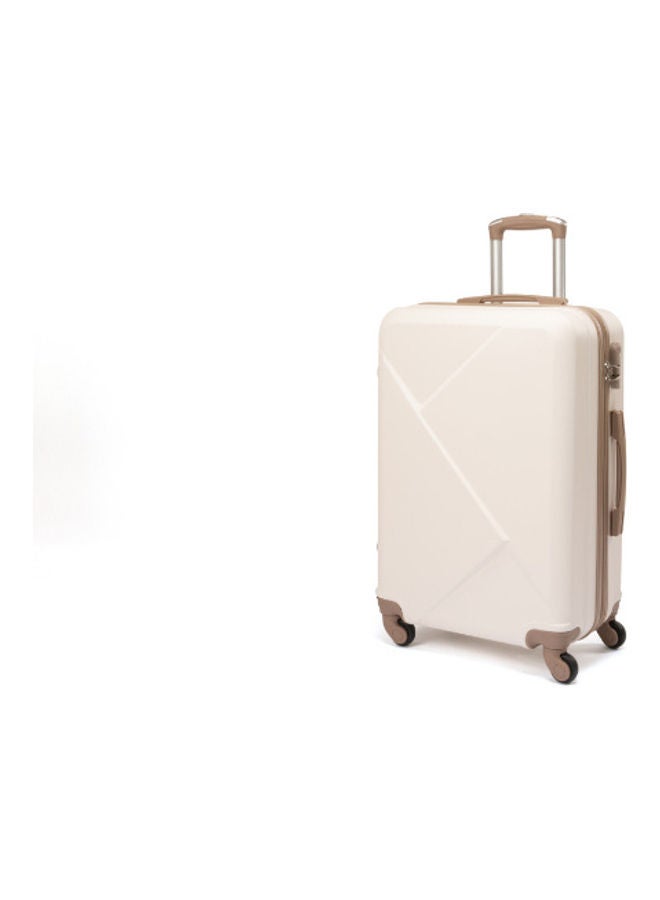 ليمرا مجموعة حقائب أمتعة بعجلات من 6 قطع بيج / الذهب - Image 3