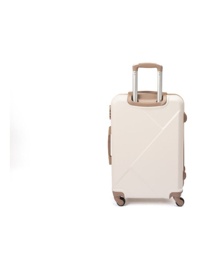 ليمرا مجموعة حقائب أمتعة بعجلات من 6 قطع بيج / الذهب - Image 4