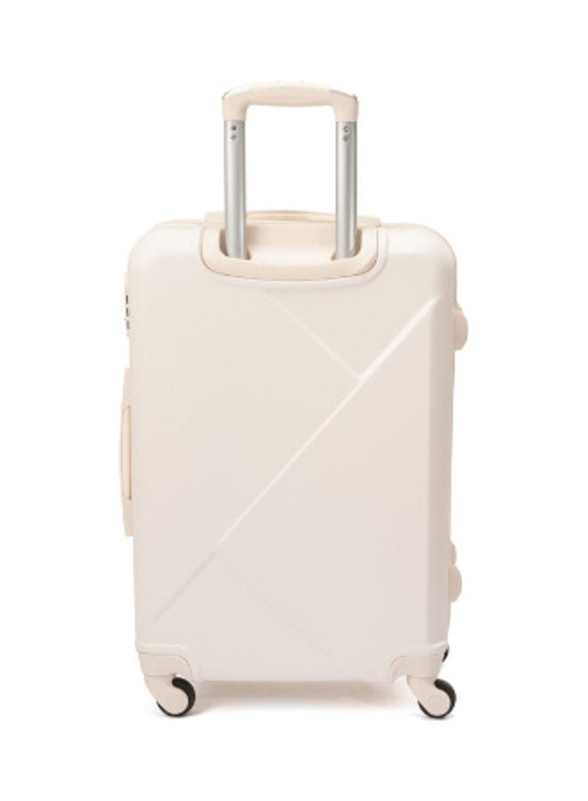 ليمرا طقم حقائب سفر بعجلات خفيفة الوزن من 6 قطع بيج - Image 3