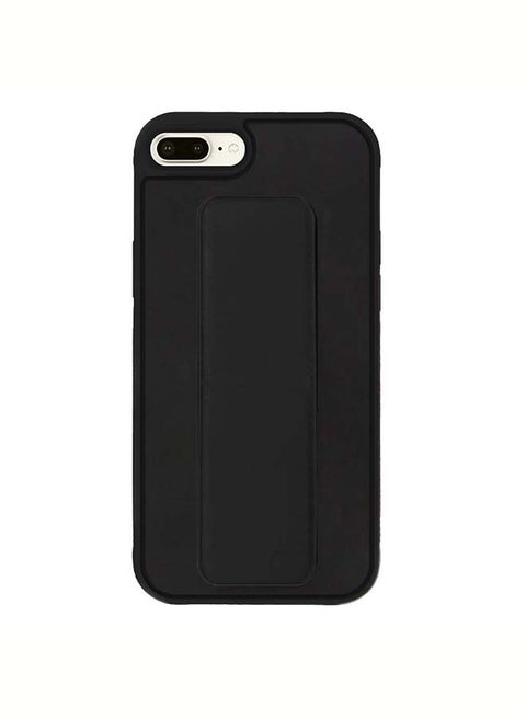 Protective Case Cover with Finger Grip Stand for Apple iPhone 7 Plus Black