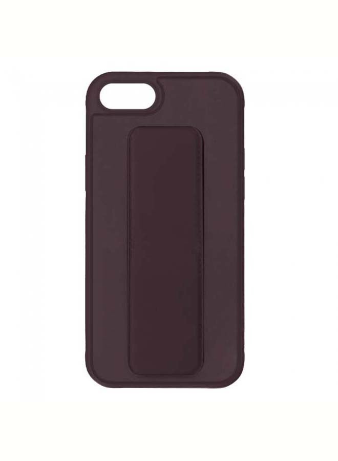 MARGOUN Protective Case Cover with Finger Grip Stand for Apple iPhone 7 Maroon - Image 2