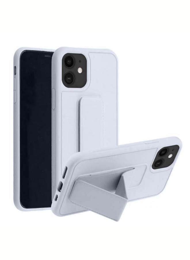 MARGOUN Protective Case Cover with Finger Grip Stand for Apple iPhone 11 Grey - Image 1