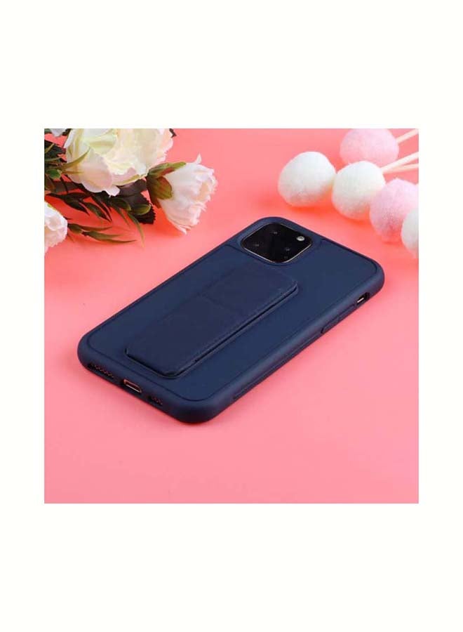 مارجون غطاء حماية واقٍ مع حامل بحلقة للإصبع لهاتف أبل آيفون 11 برو أزرق - Image 2