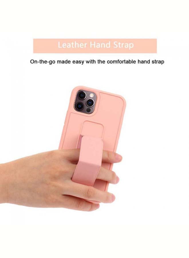MARGOUN Protective Case Cover With Finger Grip Stand For iPhone  11 Pro Max Pink - Image 4