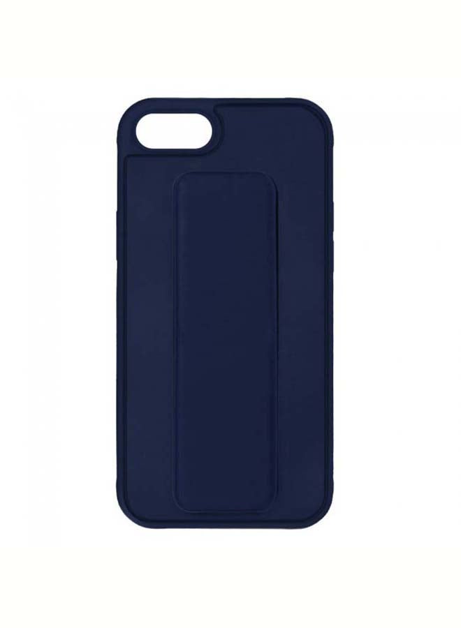 MARGOUN Protective Case Cover with Finger Grip Stand for Apple iPhone SE Blue  - Image 3