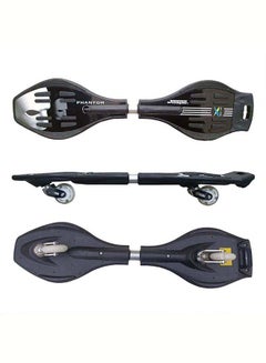 Jaspo 2 Wheel Pivoting Cruiser Concave Skateboard with 360-degree Casters for Kids, Teens & Adults  - Image 4