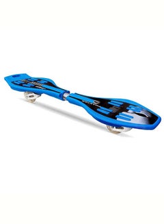 Jaspo 2 Wheel Pivoting Cruiser Concave Skateboard with 360-degree Casters for Kids, Teens & Adults  - Image 1